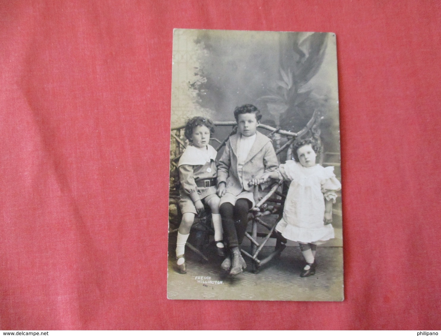 RPPC  Children --French Wellington ?? New Zealand    Ref 3177 - To Identify