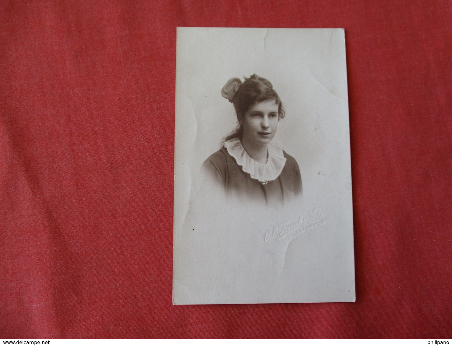 RPPC By French & Son---- Young Girl    ?? New Zealand    Ref 3177 - To Identify