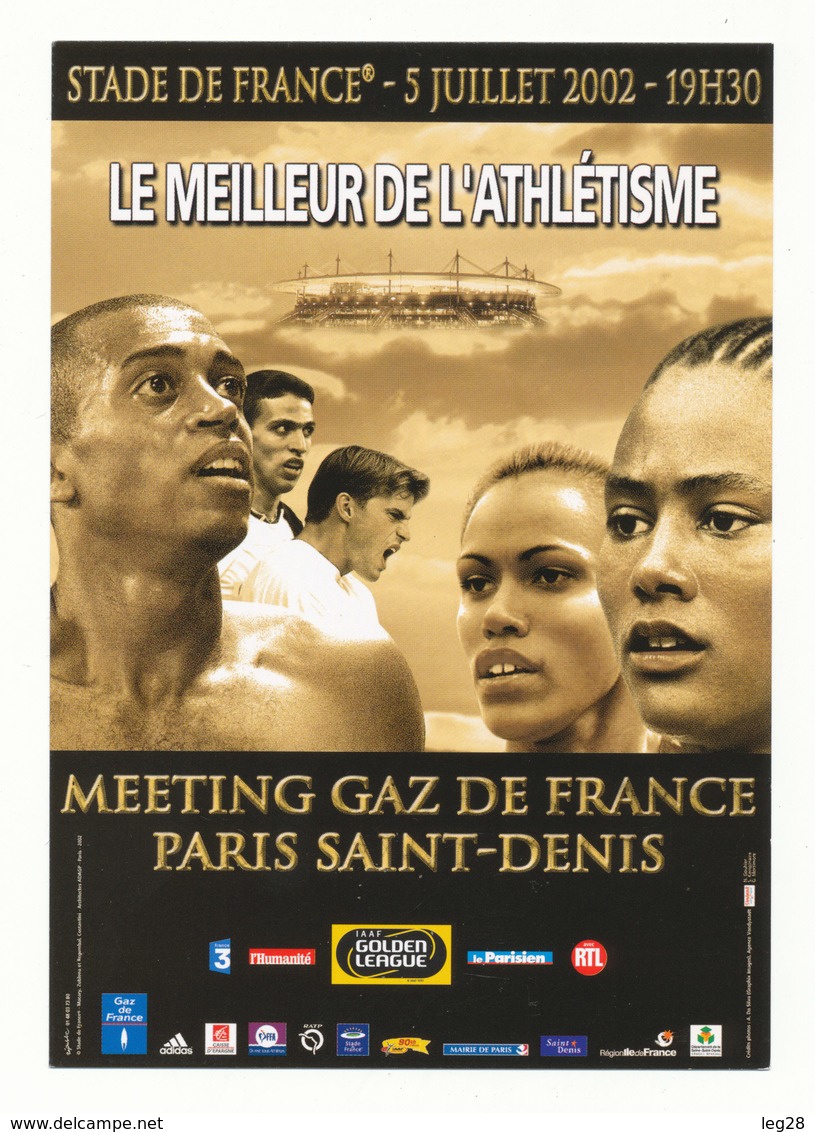 MEETING GAZ DE FRANCE PARIS - Athlétisme