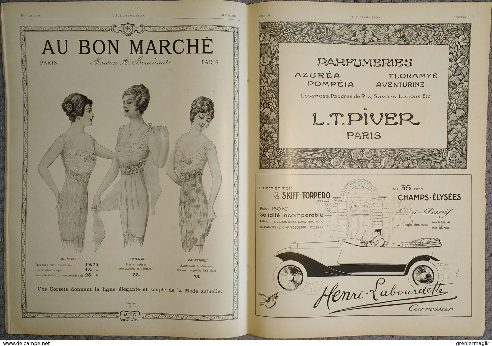 L'Illustration 3716 16 mai 1914 Empire africain de la France Taza Borkou Biskra-Touggourt/Vera-Cruz/Sacha Guitry/Maroc