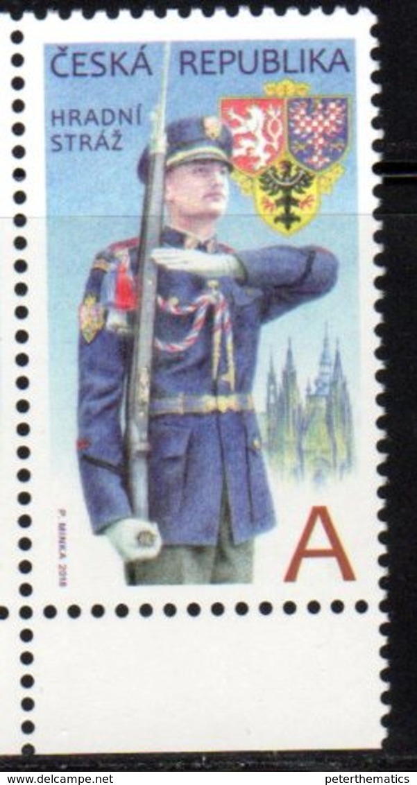 CZECH REPUBLIC, 2018, SOLDIERS, CASTLE GUARD,1v - Militaria