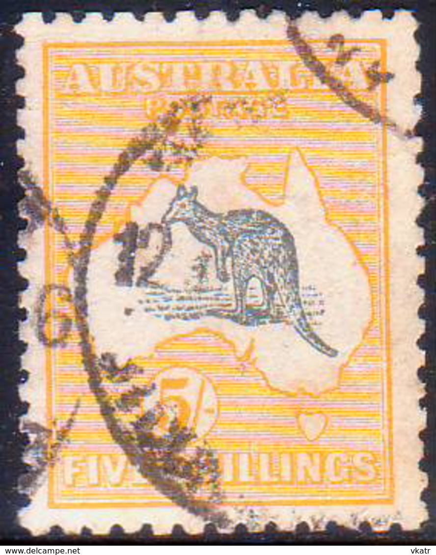 Australia 1915 SG #30 5sh Used CV £350 - Usati