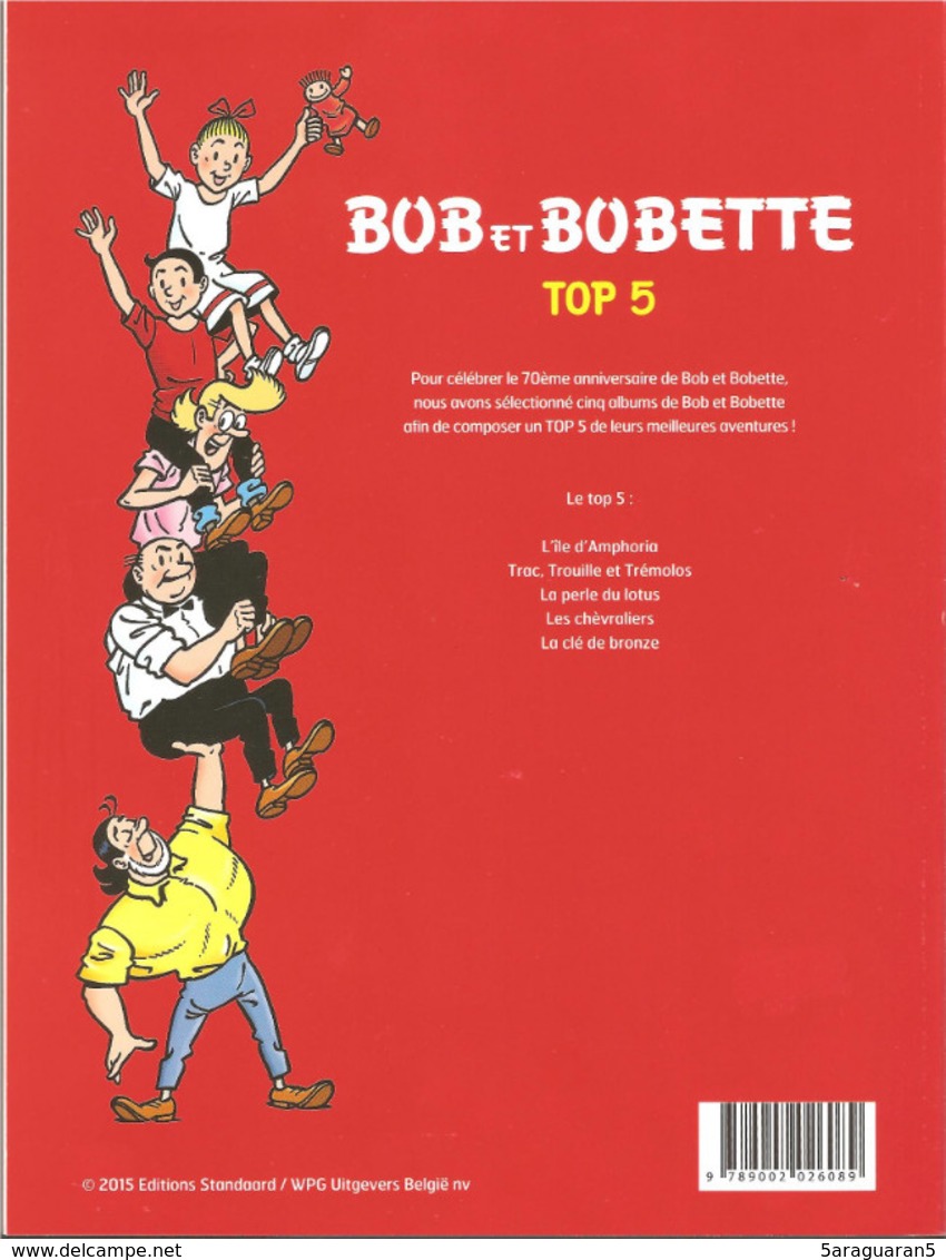 BD BOB ET BOBETTE - Top 5 - EO 2015 - Bob Et Bobette