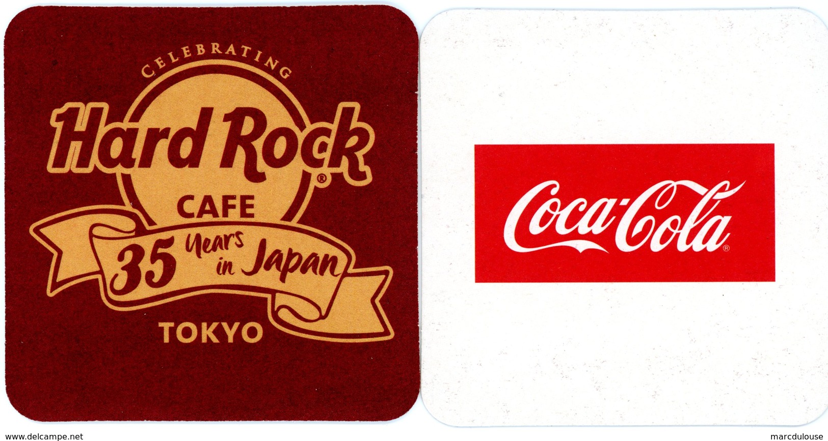 Japan. Tokyo. Hard Rock Café. Celebrating 35 Years In Japan. Coca-Cola. Japon. - Sous-bocks