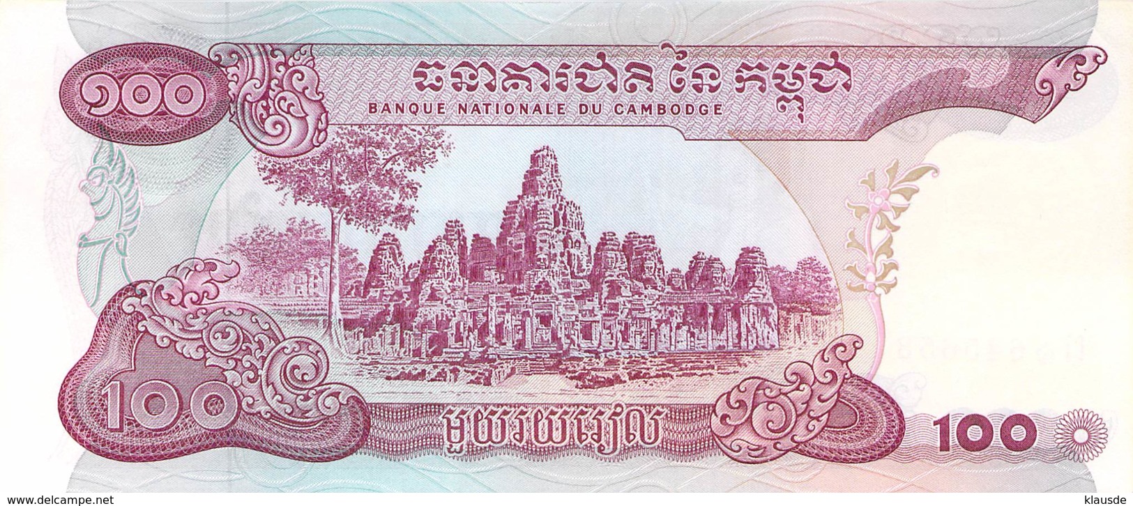 100 Cent Riels Banknote Kambodscha - Cambodia