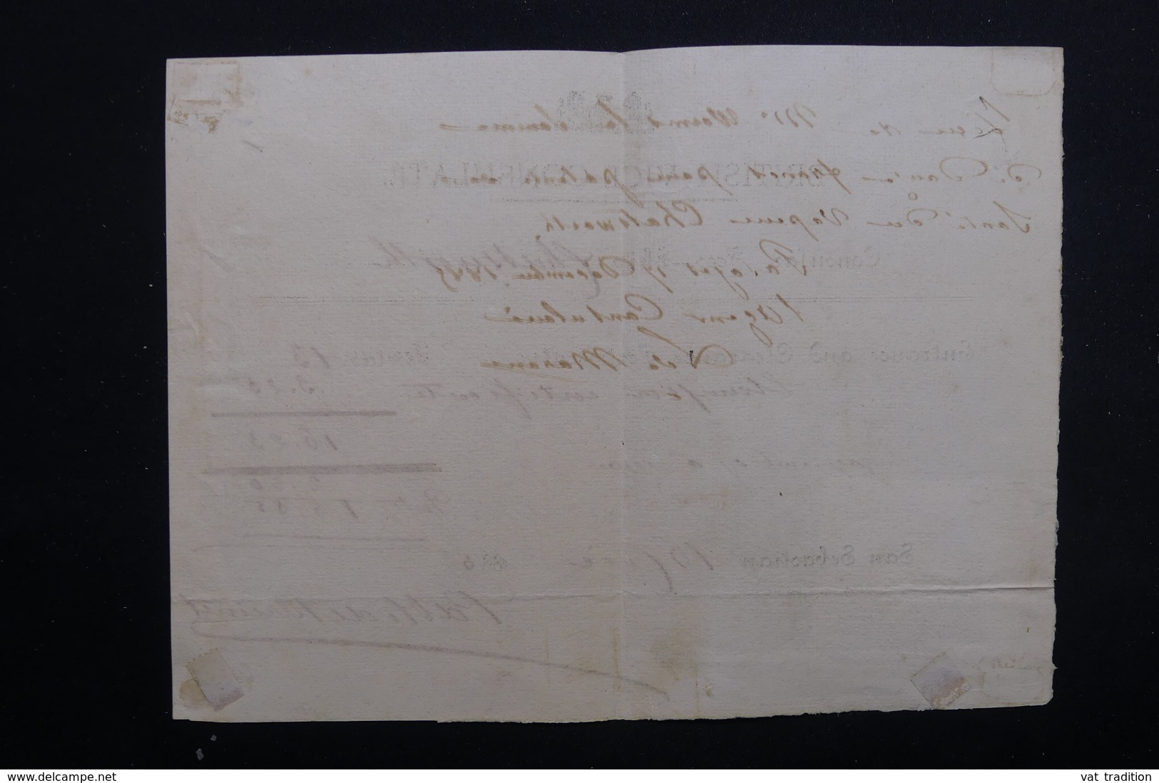 ROYAUME UNI - Document Du Vice Consulat à San Sébastien En 1886 , Fiscal 5 Shilling - L 23671 - Fiscale Zegels