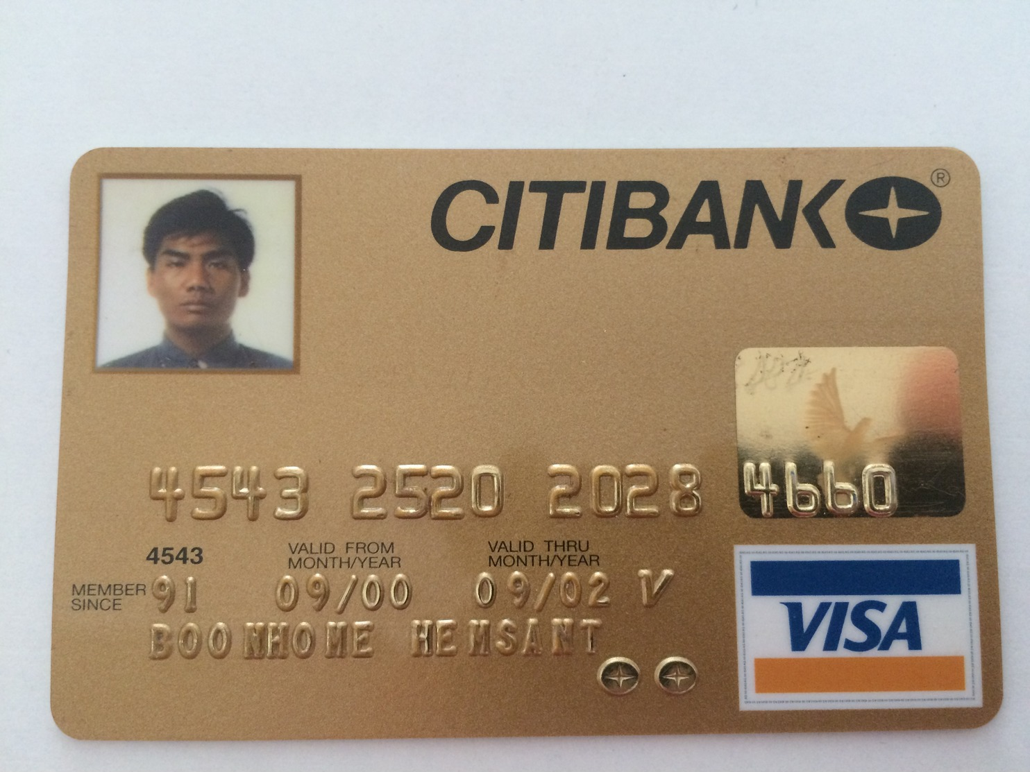 Thailand. CitiBank - Cartes De Crédit (expiration Min. 10 Ans)