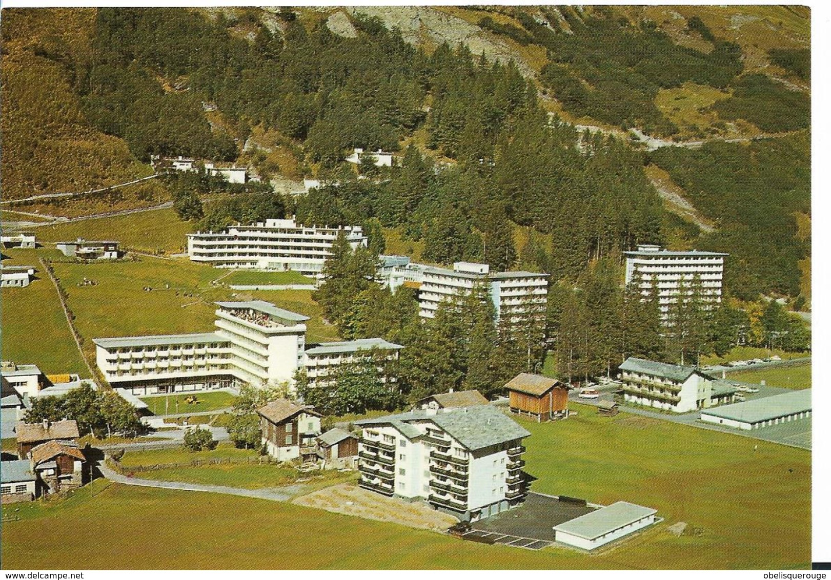 GRISONS Bad Vals - Thermalschwimmbad (Wellenbad) - Mit Kurhotels NEUVE 1252M - Vals