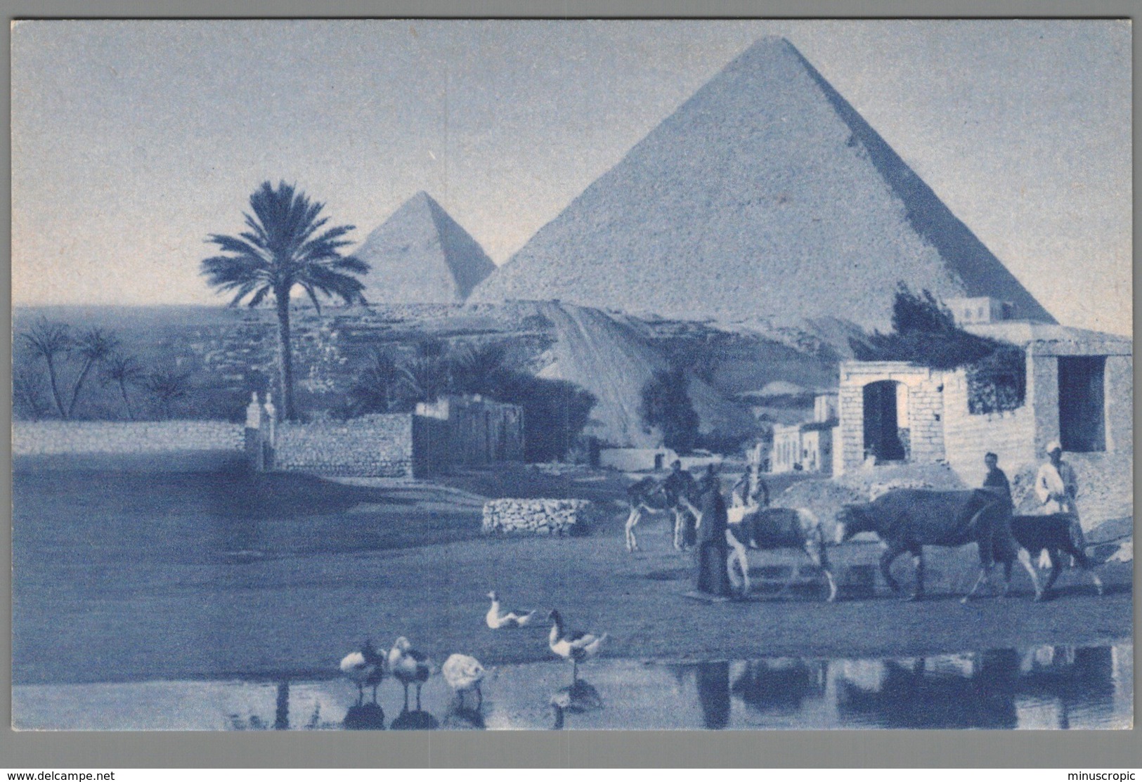 CPA Egypte - Missions D'Afrique - La Pyramide De Khéops - Pirámides