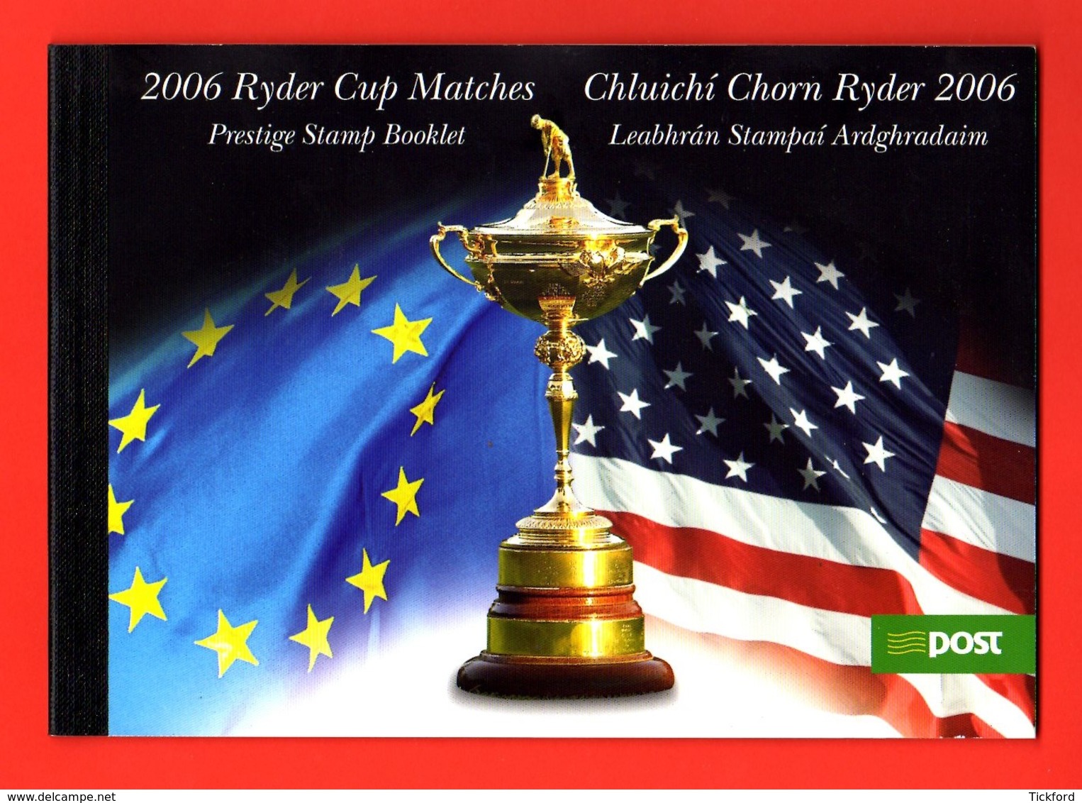 IRLANDE 2006 - CARNET DE PRESTIGE YT C1729 - NEUF** MNH - Sport, Golf, Ryder Cup 2006 - Booklets