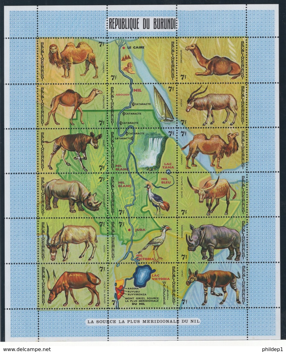 République Du Burundi. 1970, COB N° BL39B **, MNH. Cote 2018: 45 € - Neufs