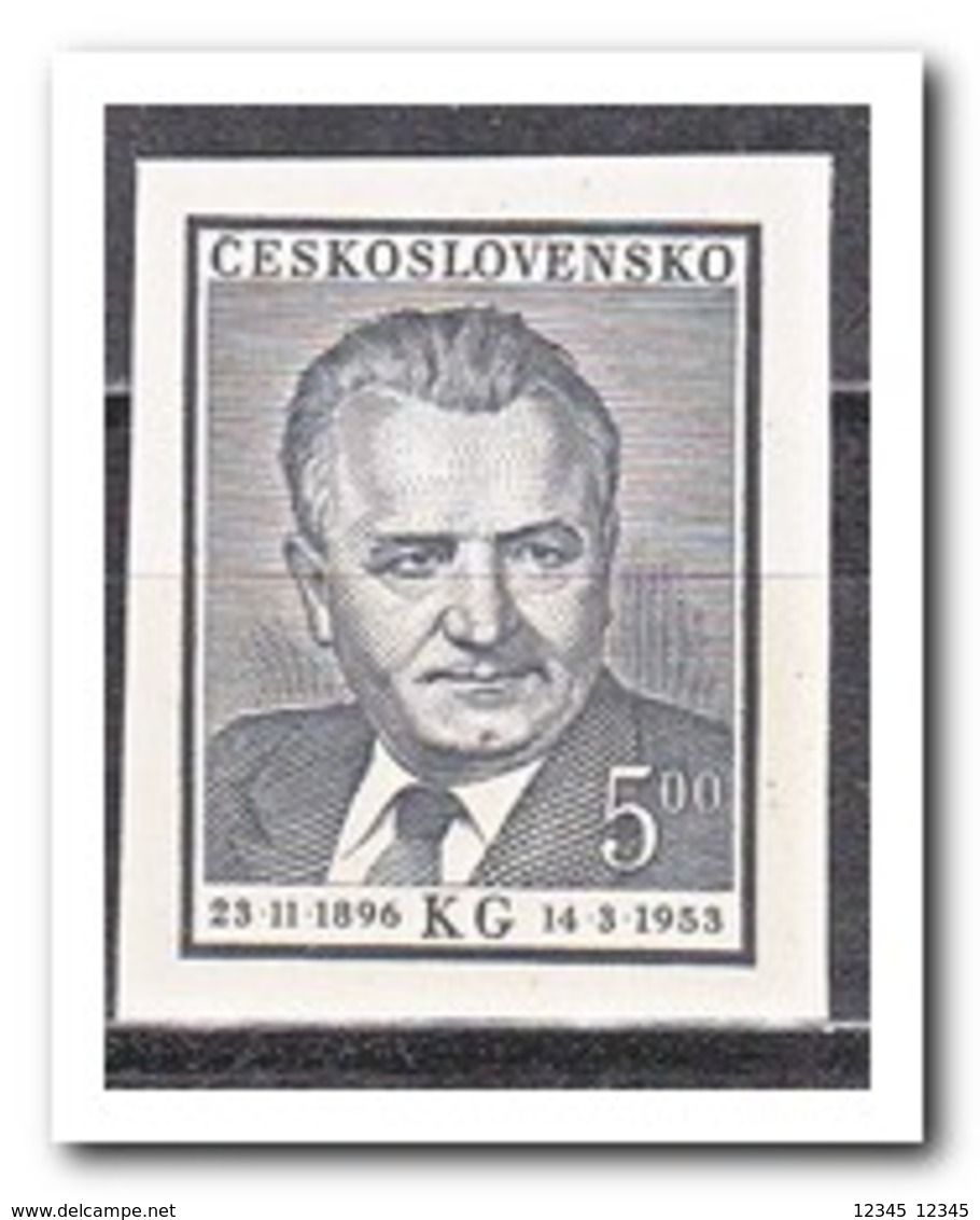 Tsjechoslowakije 1953, Postfris MNH, Klement Gottwald - Ongebruikt