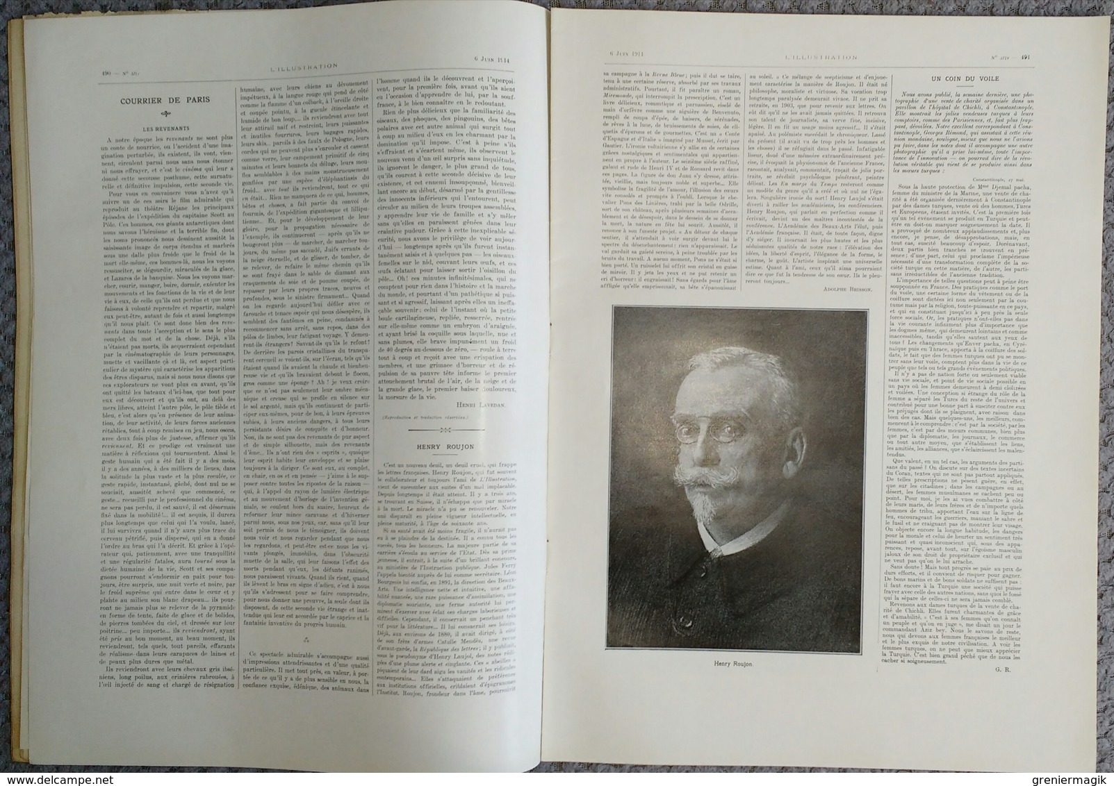 L'Illustration 3719 6 juin 1914 Empress of Irland/Vera-Cruz Tampico/Tombeaux des empereurs d'Annam/Poincaré à Saint-Malo