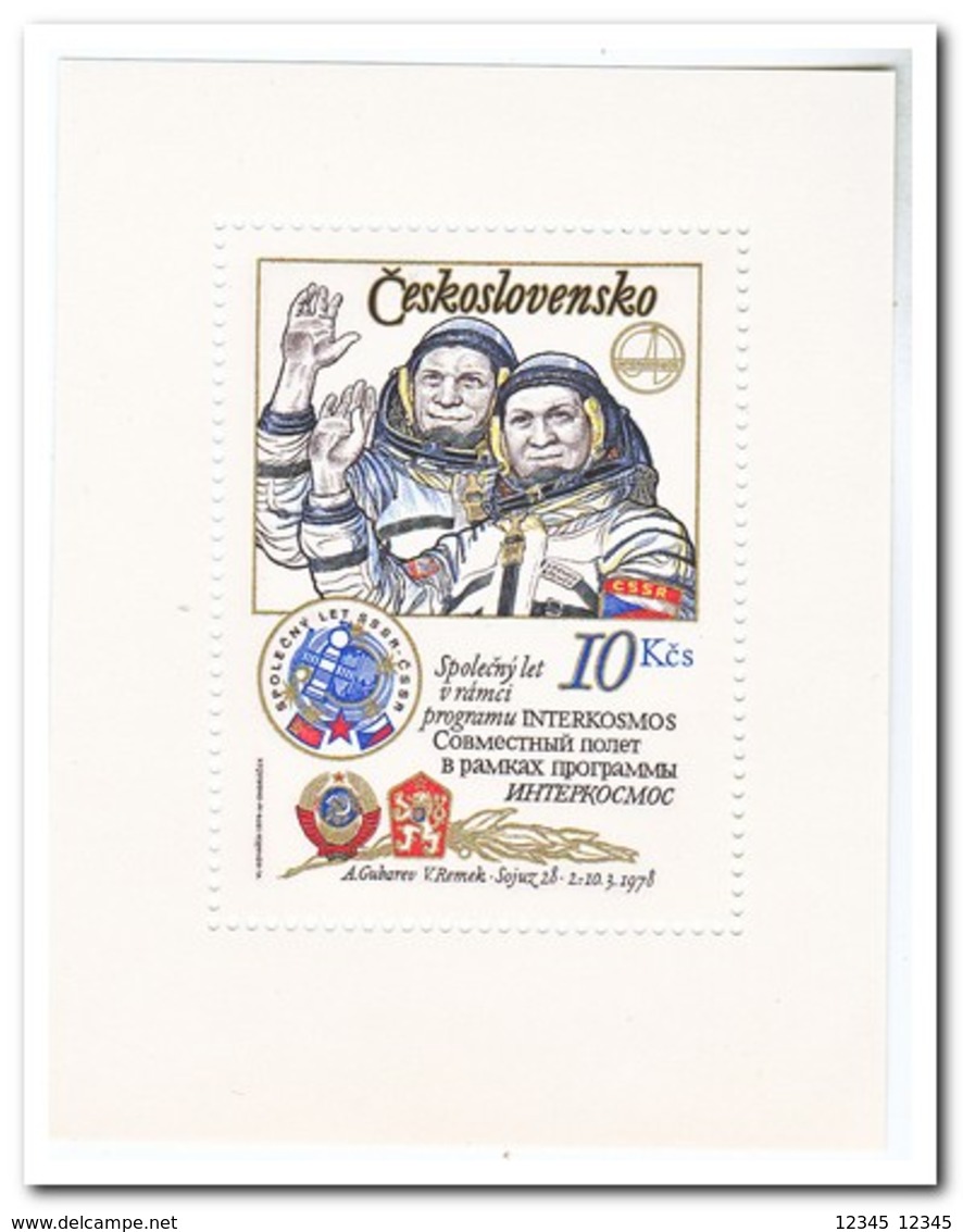 Tsjechoslowakije 1979, Postfris MNH, Intercosmos Program - Ongebruikt