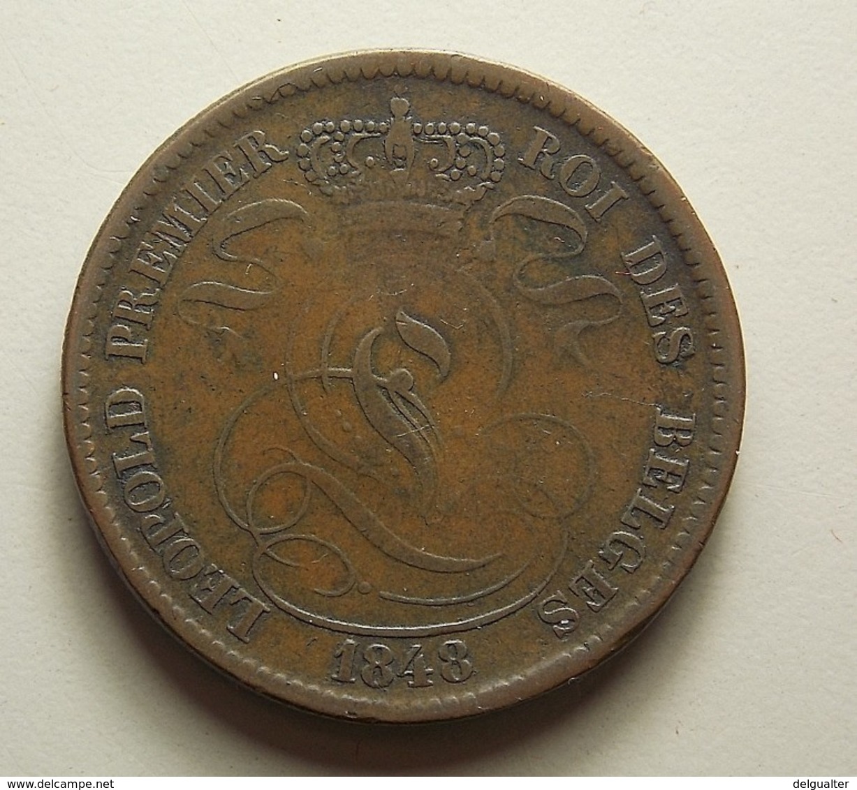 Belgium 10 Centimes 1848/38 - 10 Cent