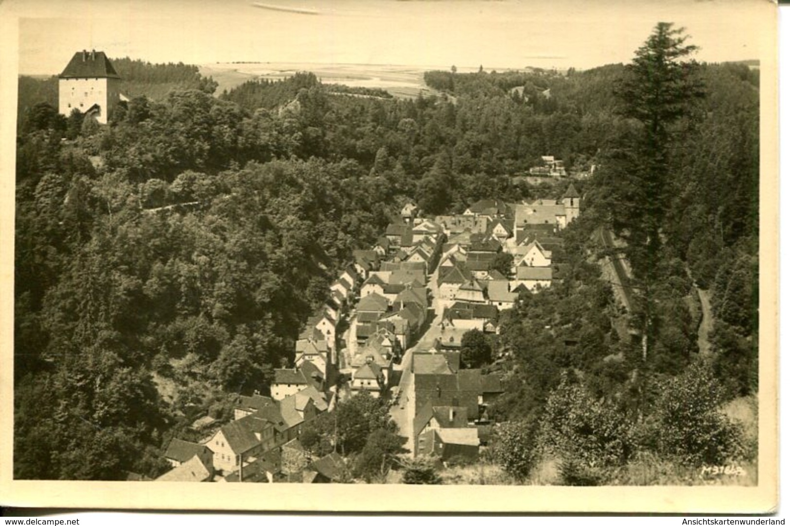 006460  Ziegenrück - Blick Von Der Waldkanzel - Ziegenrück