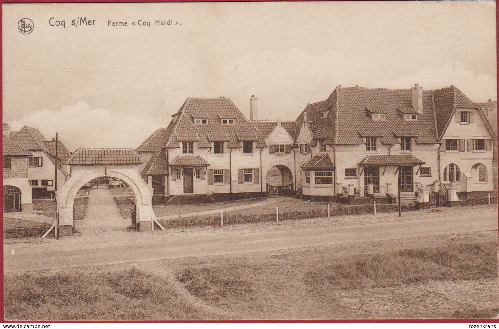 De Haan Aan Zee Le Coq Sur Mer Ferme Coq Hardi (In Zeer Goede Staat) - De Haan