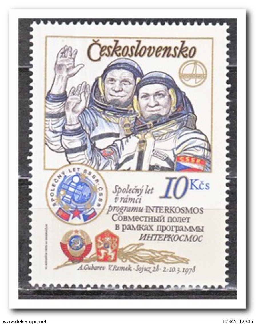 Tsjechoslowakije 1979, Postfris MNH, Intercosmos Program - Ongebruikt