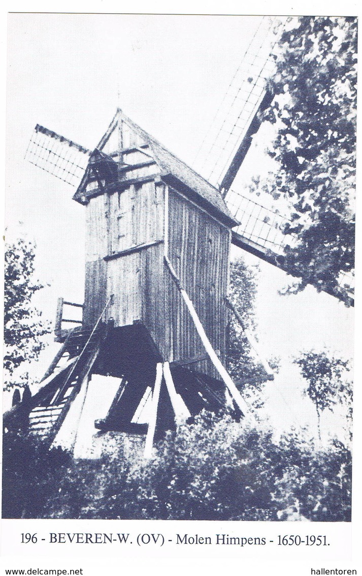 Beveren-Waas: Molen Himpens ( 2 Scans) - Beveren-Waas