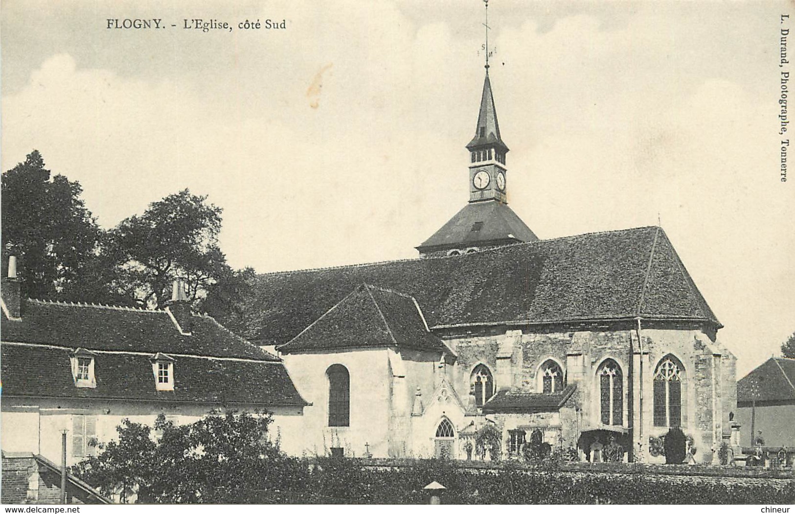 FLOGNY L'EGLISE COTE SUD - Flogny La Chapelle