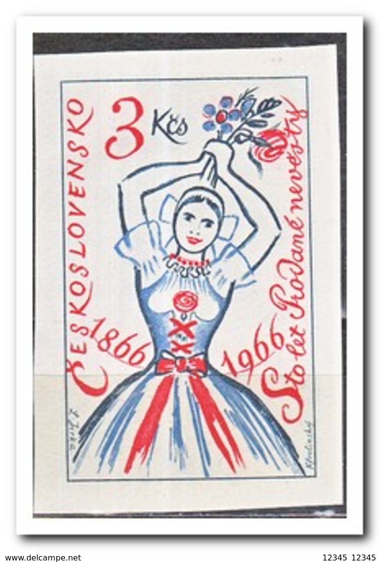 Tsjechoslowakije 1966, Postfris MNH, 100th Anniversary Of The Premiere Of The Opera "The Bartered Bride" - Neufs