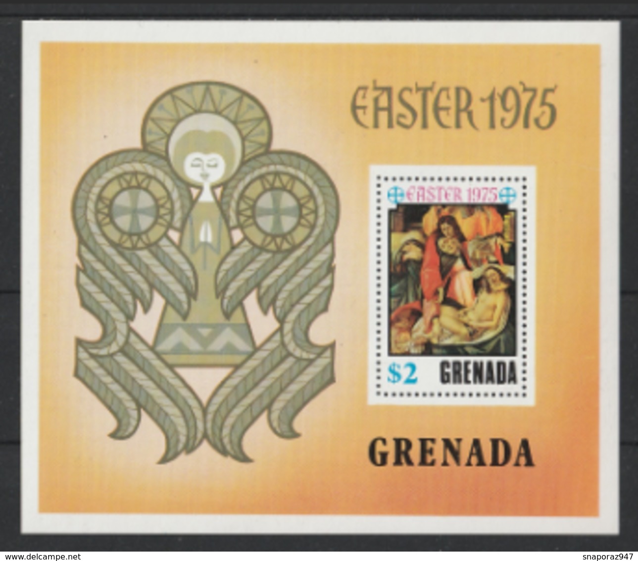 1975 Grenada Botticelli Easter Paintings MNH**Y142 - Pasqua