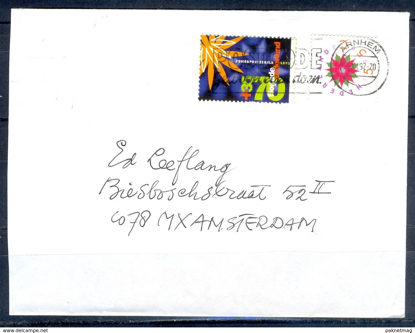 K239- Postal Used Cover. Post From Nederland. Netherlands. - Postal History