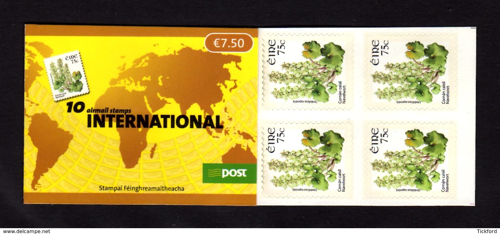 IRLANDE 2006 - CARNET Yvert C1703 - NEUF** MNH - Flore, Fleurs Sauvages - Carnets