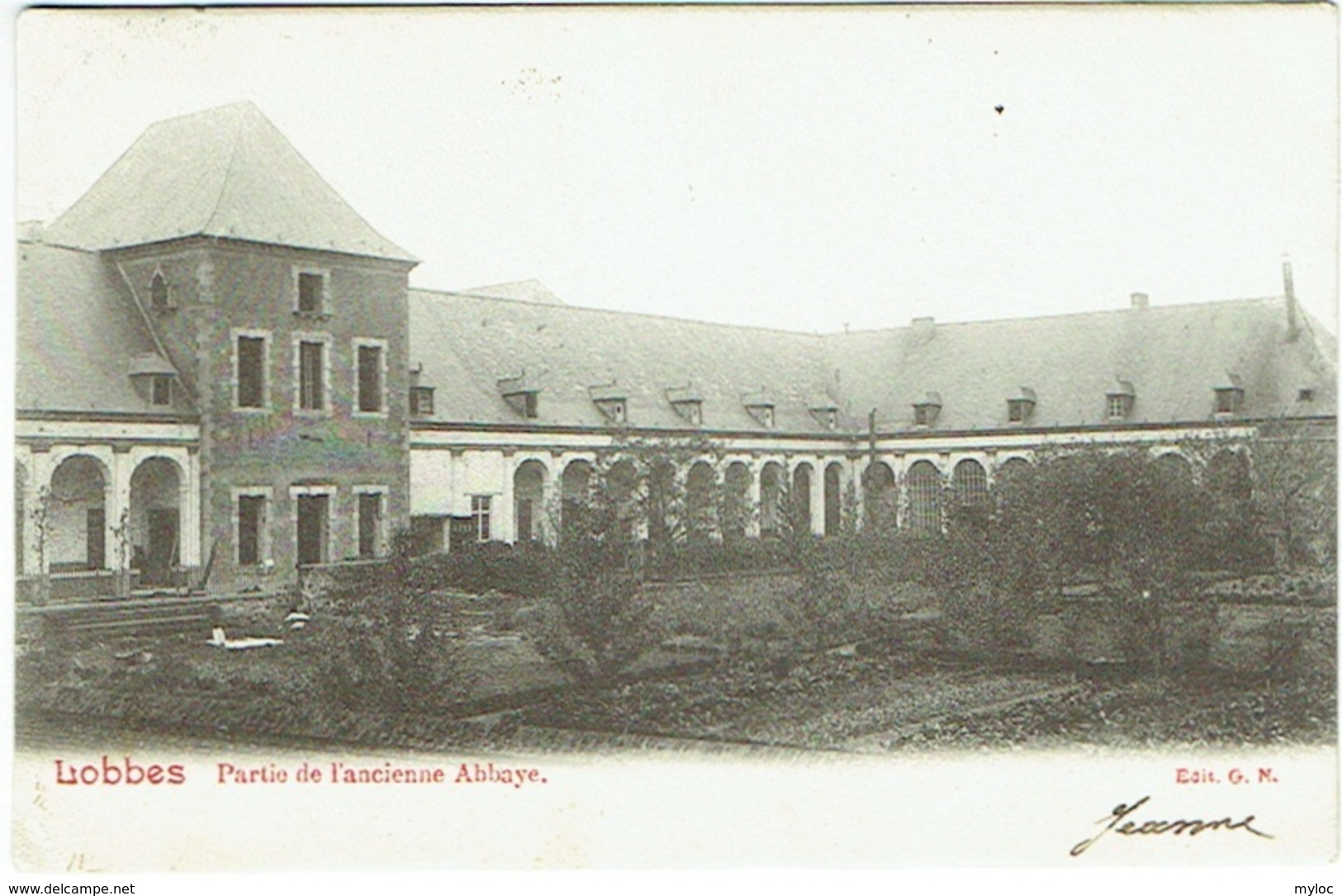 Lobbes. Partie De L'ancienne Abbaye. - Lobbes