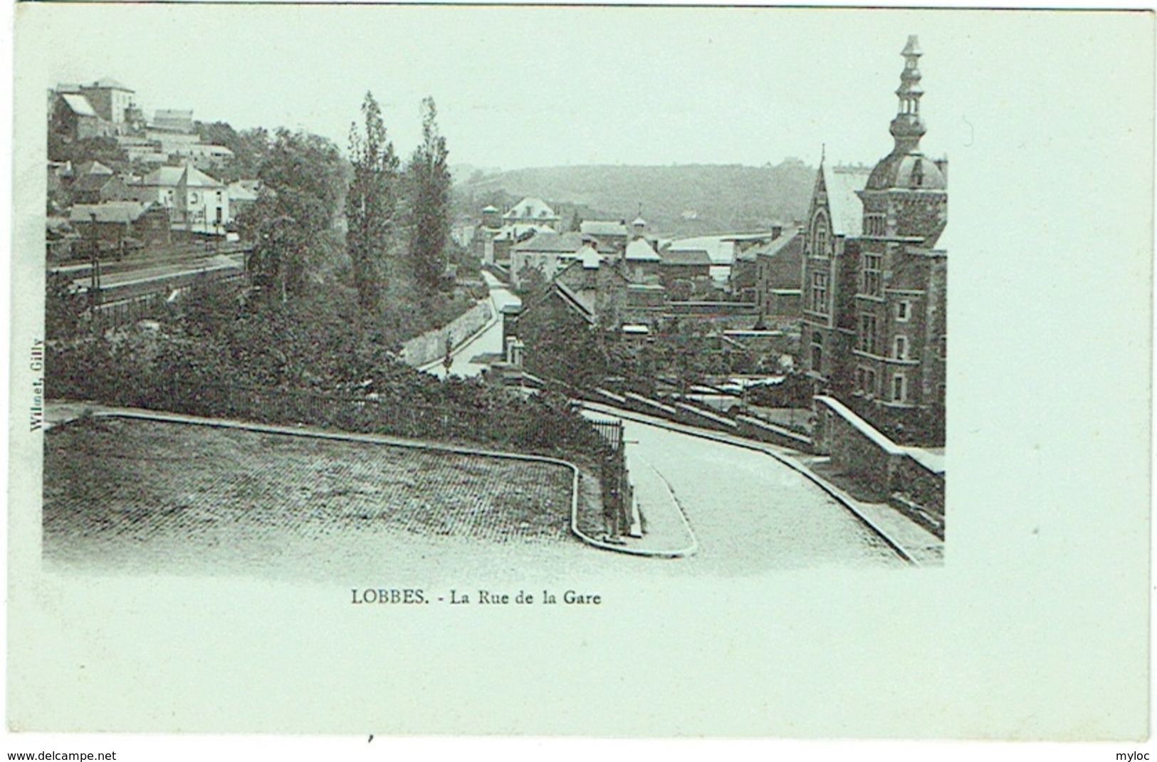 Lobbes. Rue De La Gare. - Lobbes