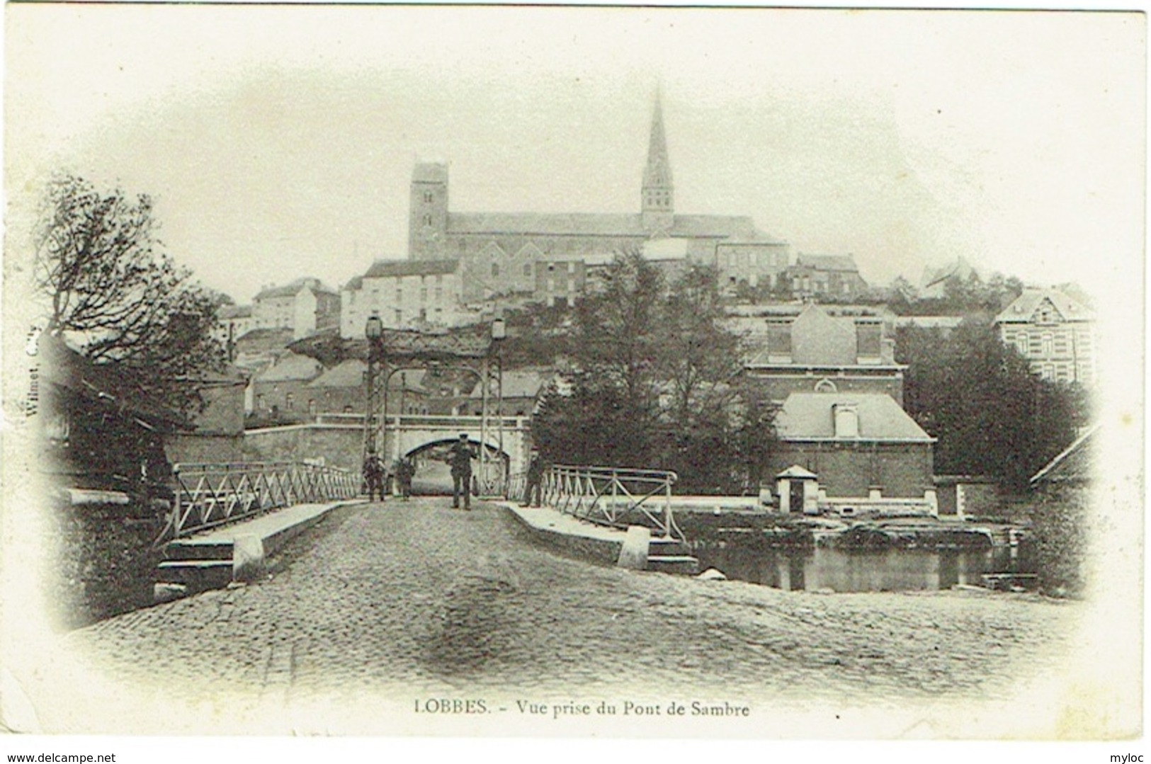 Lobbes. Vue Prise Du Pont De Sambre. - Lobbes