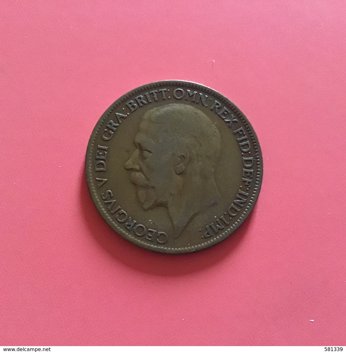 GRAN BRETAGNA  - ENGLAND  1927  Moneta 1 PENNY Giorgio V - G. 4 Pence