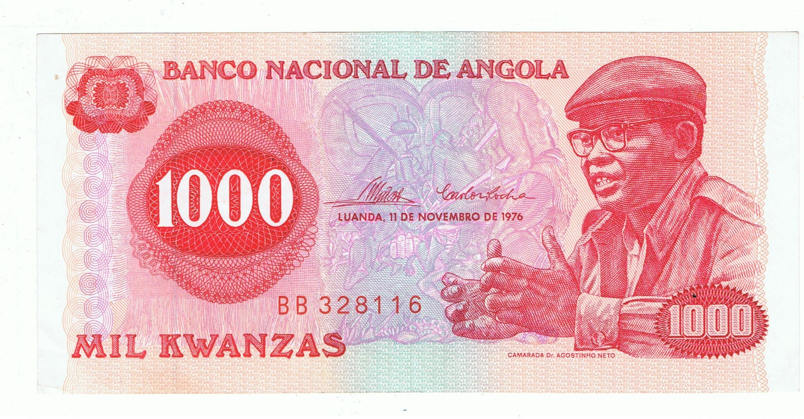 ANGOLA»1000 KWANZAS»1976»PICK- 113(A)»UNC - Angola