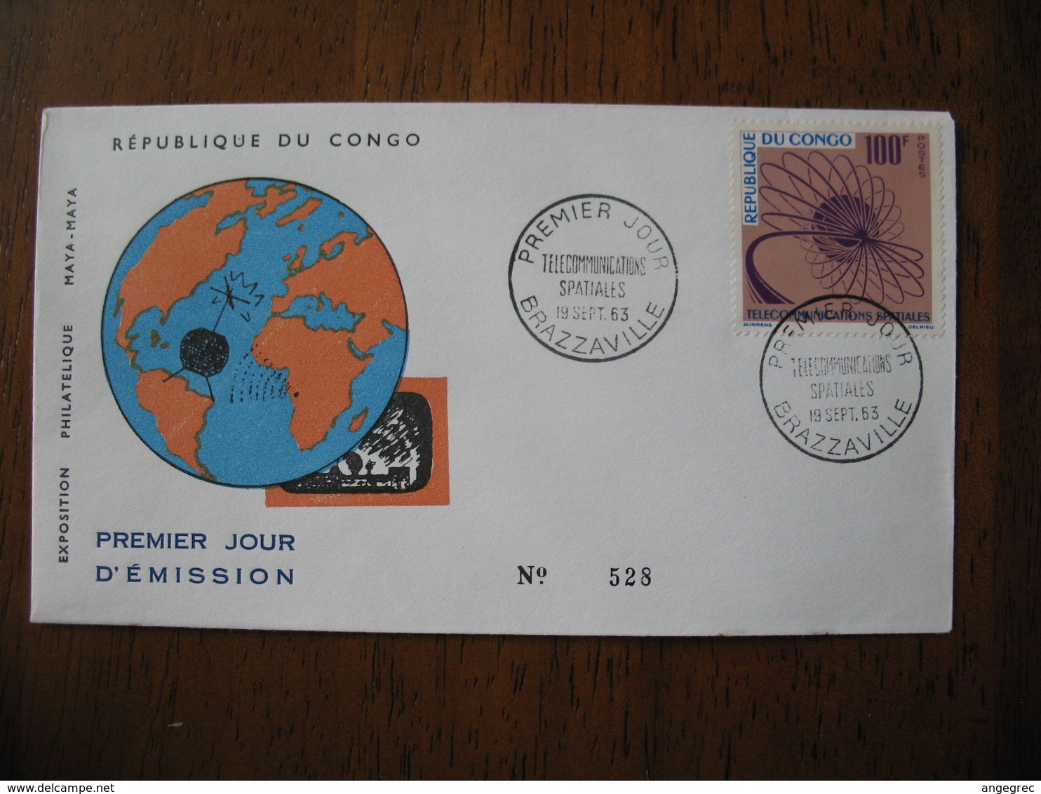 FDC  Enveloppe   République Du Congo    1963  Brazzaville - FDC