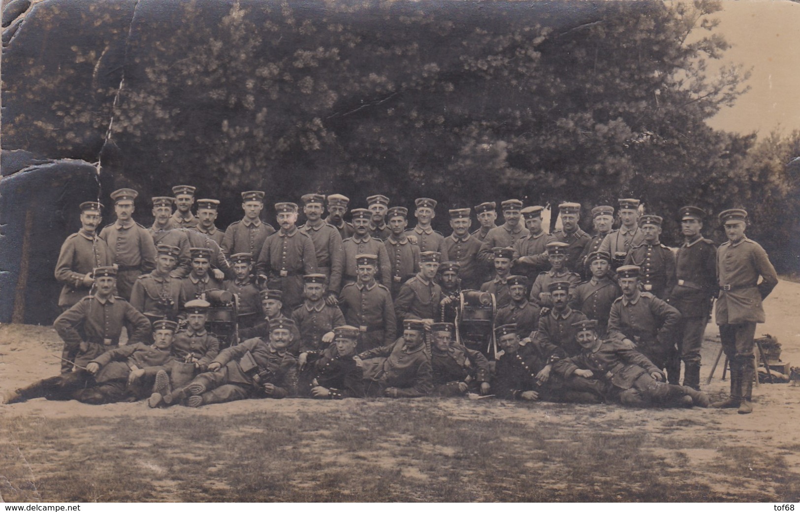 Foto Karte Carte Photo Militaria Soldaten Stempel Neustadt 1916 WW1 WK1 - Titisee-Neustadt