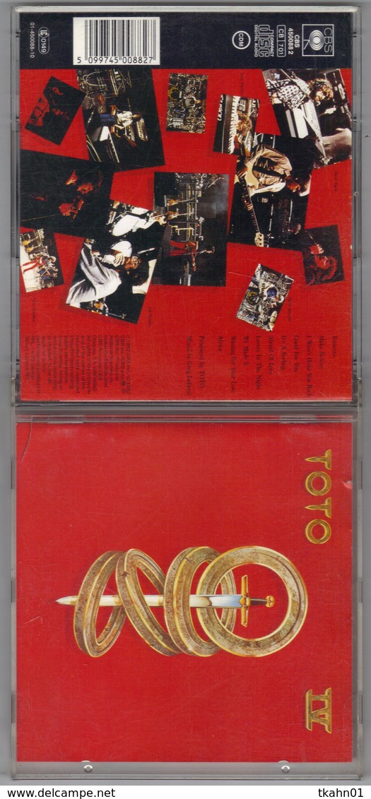 ALBUM C-D " TOTO "  TOTO  IV - New Age