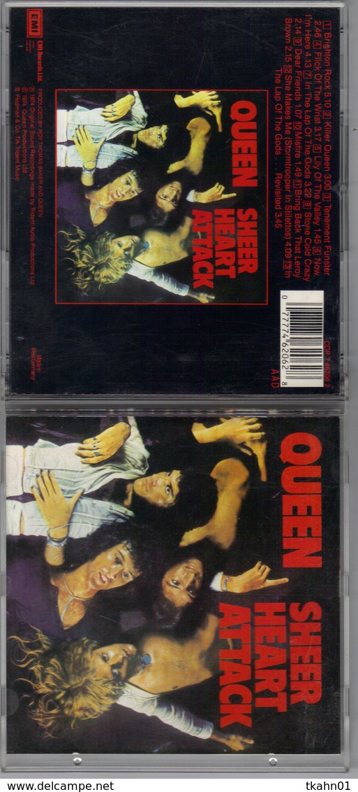 ALBUM C-D " QUEEN "  SHEER HEART ATTACK - New Age