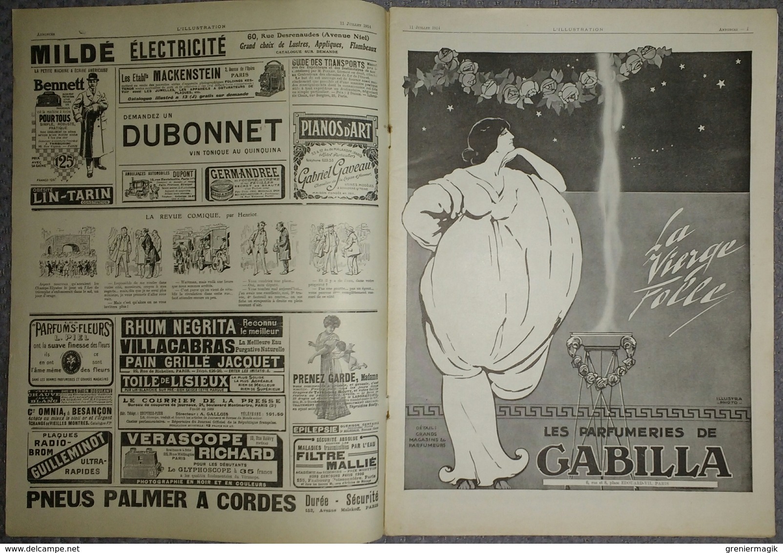 L'Illustration 3724 11 Juillet 1914 Après L'attentat De Sarajevo/Victor Hugo à Guernesey/Mexique Huerta/Genève - L'Illustration