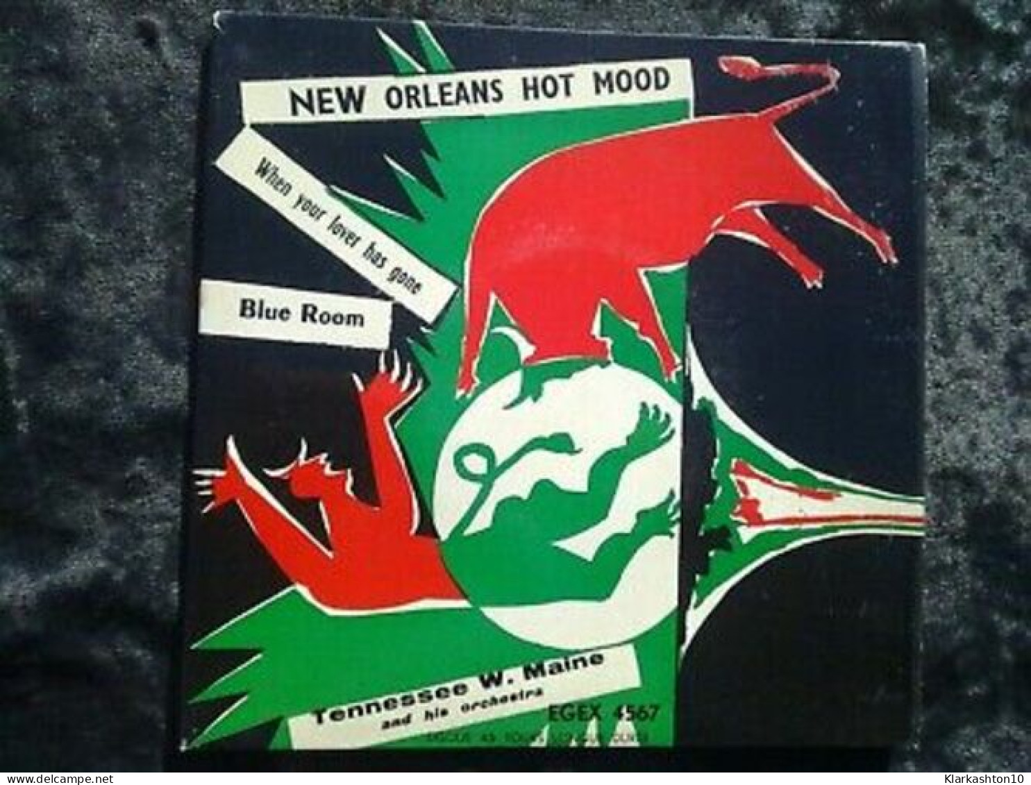 Tennesse W. Maine New Orleans Hot Mood Blue Room 45t GEM Egex 4567 - Unclassified