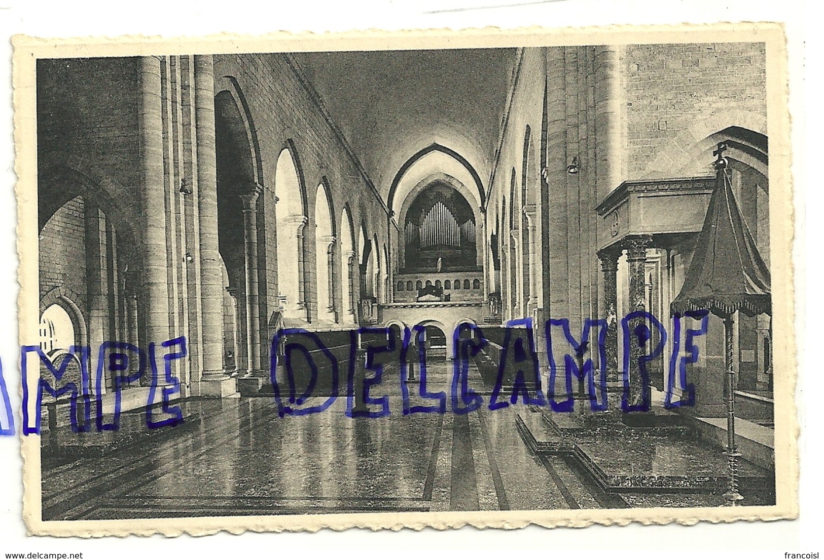 Abbaye D'Orval. Intérieur De La Basilique. NELS. Ern. Thill. Orgues - Florenville