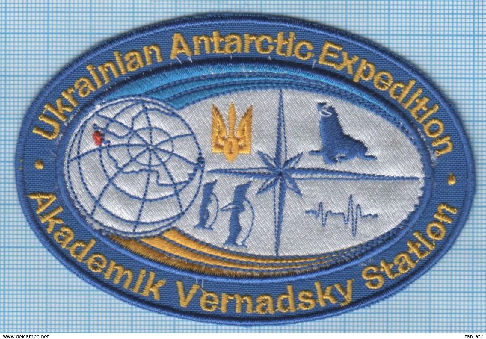 UKRAINE/ Patch, Abzeichen, Parche, Ecusson / ANTARCTICA / Vernadsky Station / Fauna / Penguin - Patches