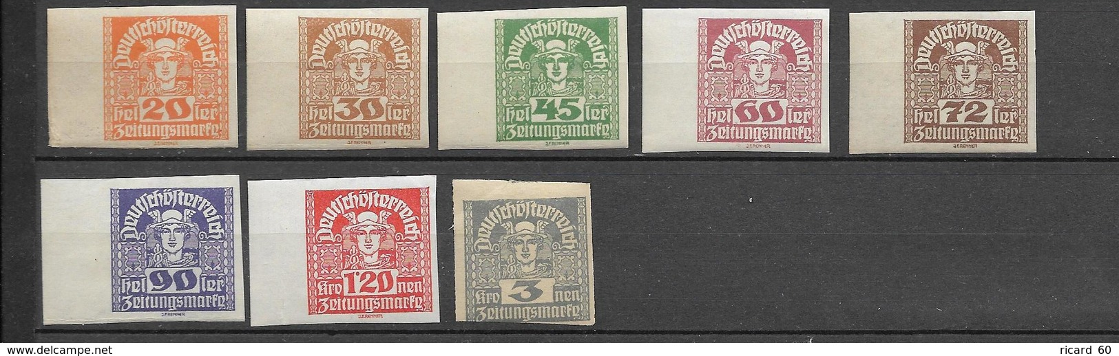 Timbres Neufs** D'autriche, Timbres Pour Journaux, Hermès - Journaux