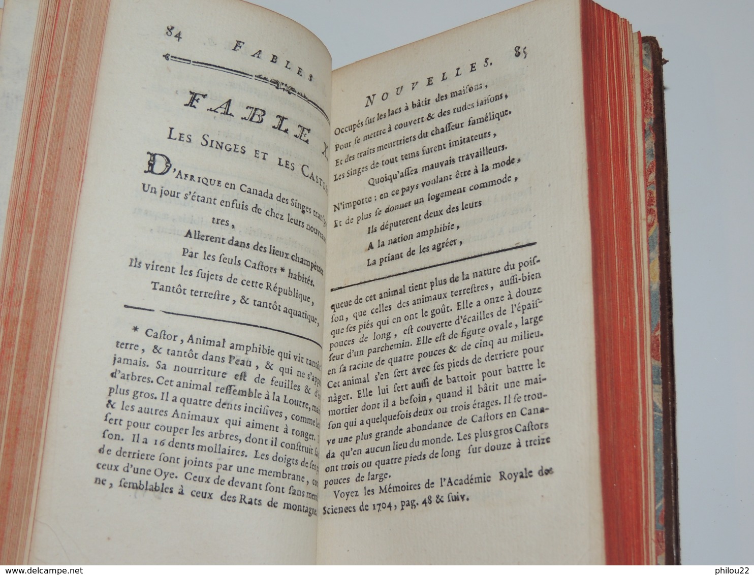 GROZELIER - Fables Nouvelles, Divisées En Six Livres - 1760-1768 - 2 Vol. Reliés - 1701-1800