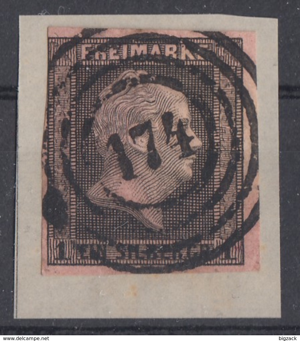 Preussen Minr.2 Briefstück Nr.-St. 174 Brandenburg - Sonstige & Ohne Zuordnung