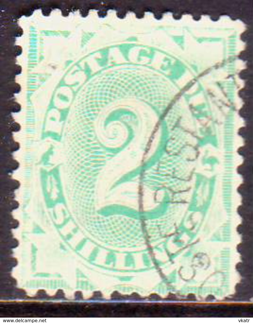 Australia 1902 SG #D20 2sh VF Used Postage Due (wmk Crown Over NSW) CV £18 (space At Foot Filled) - Postage Due