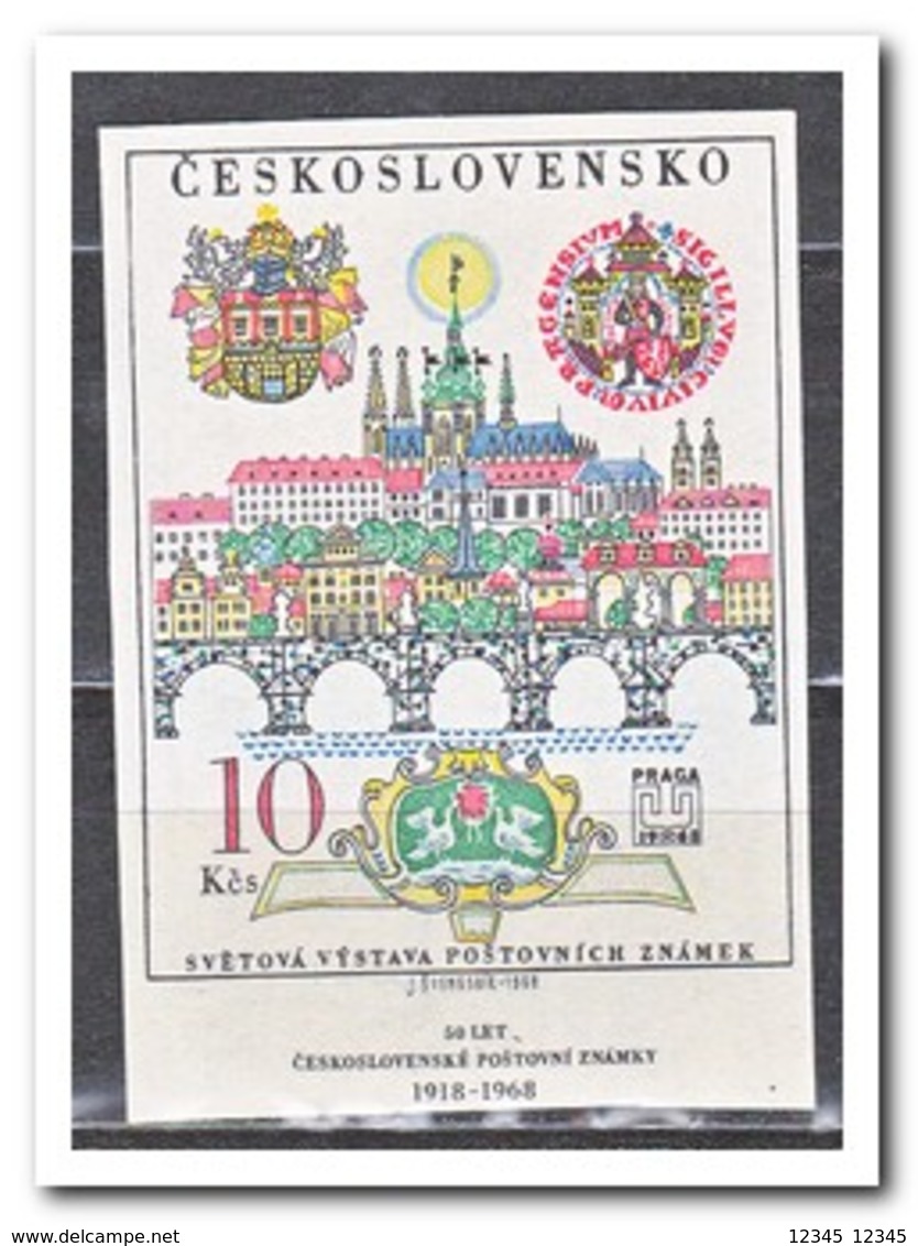 Tsjechoslowakije 1968, Postfris MNH, 50 Years Of Czechoslovakian Stamps - Ongebruikt