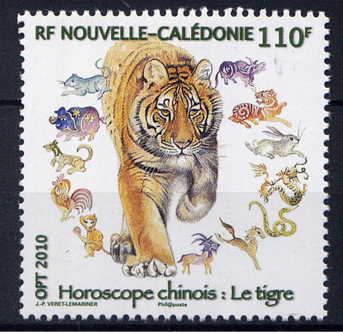 NCE - 1093** - ANNEE LUNAIRE CHINOISE DU TIGRE - Neufs