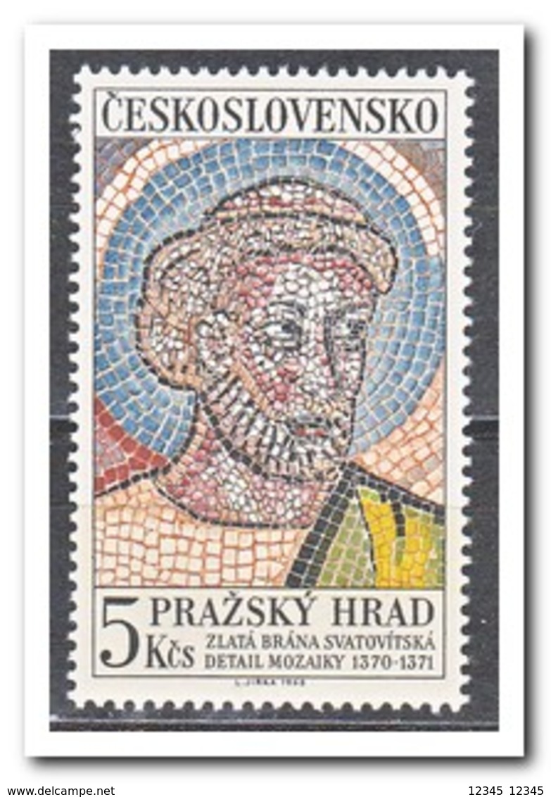 Tsjechoslowakije 1968, Postfris MNH, Castle Of Prague - Ongebruikt