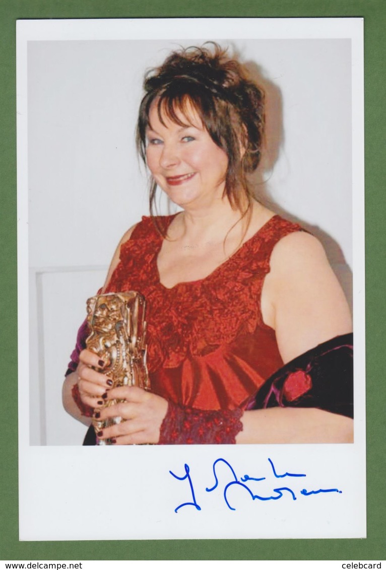 YOLANDE MOREAU  AUTOGRAPHE / AUTOGRAMM  Glossy-photo 13/18 Cm - Autres & Non Classés