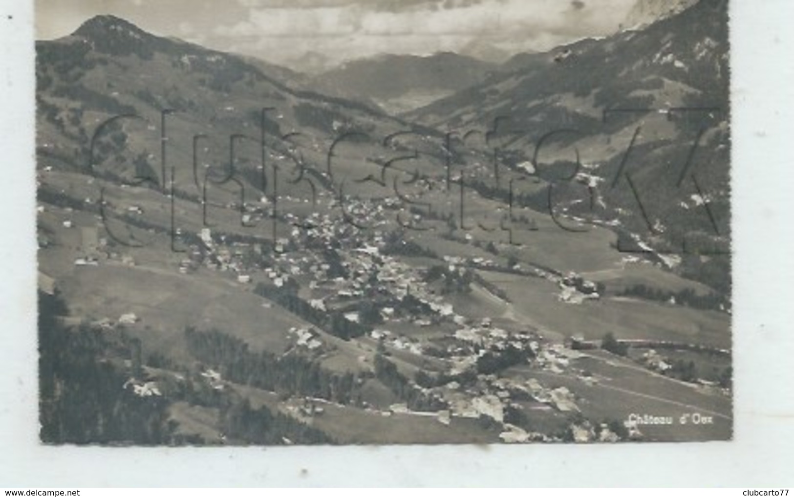 Château-d'Œx (Suisse, Vaud) : Vue Générale En été 1950 PF. - Château-d'Œx